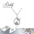 Destiny Jewellery Crystal From Swarovski Necklace Smiling Dolphin Pendant